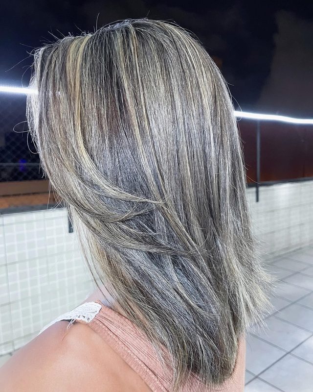 Prata moderno em camadas